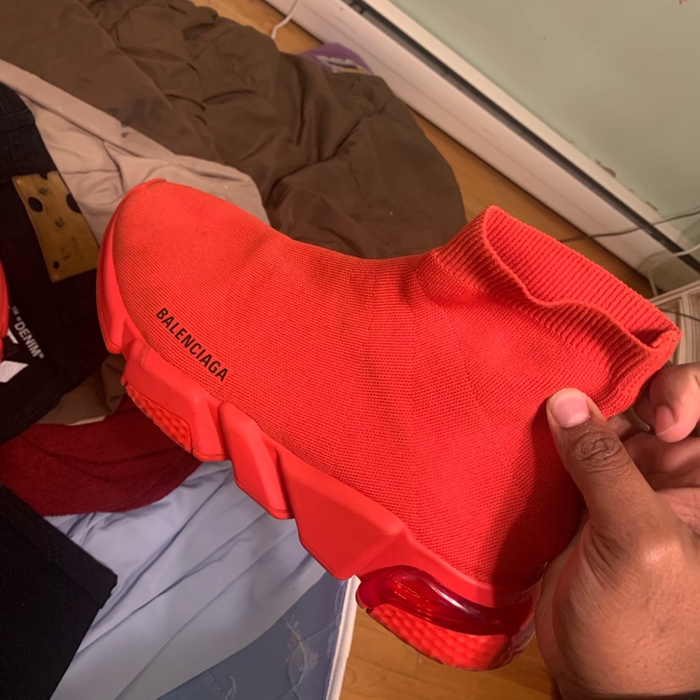 Red Balenciaga Shoes - Picture 2 of 5